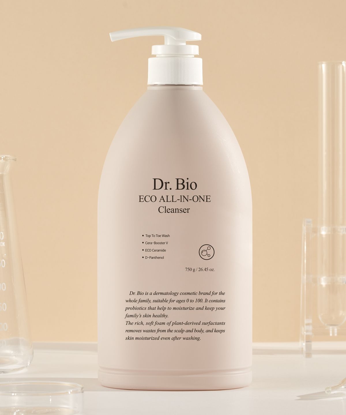 닥터바이오(DR.BIO) 에코 올인원 바디워시 클렌저 750g [대용량 l 샴푸&바디워시]
