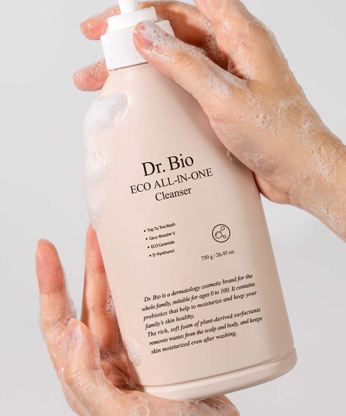 닥터바이오(DR.BIO) 에코 올인원 바디워시 클렌저 750g [대용량 l 샴푸&바디워시]