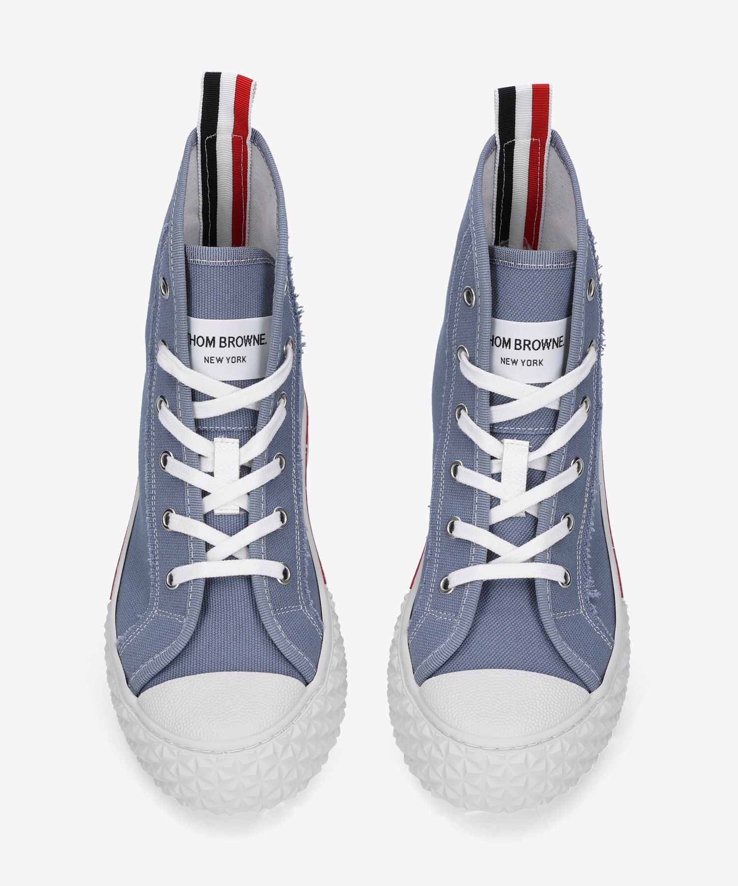【THOM BROWNE】RWBタップハイトップスニーカー/追跡可能 MUSINSA | THOM BROWNE RWB Tap High Top Sneakers - Blue