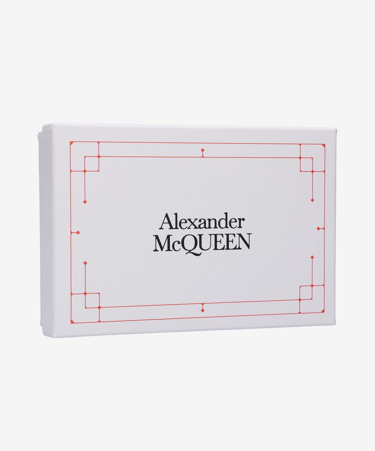 알렉산더 맥퀸(ALEXANDER McQUEEN) 골드 메탈 스컬 카드 홀더 - 블루 / 6320381JMHG4050