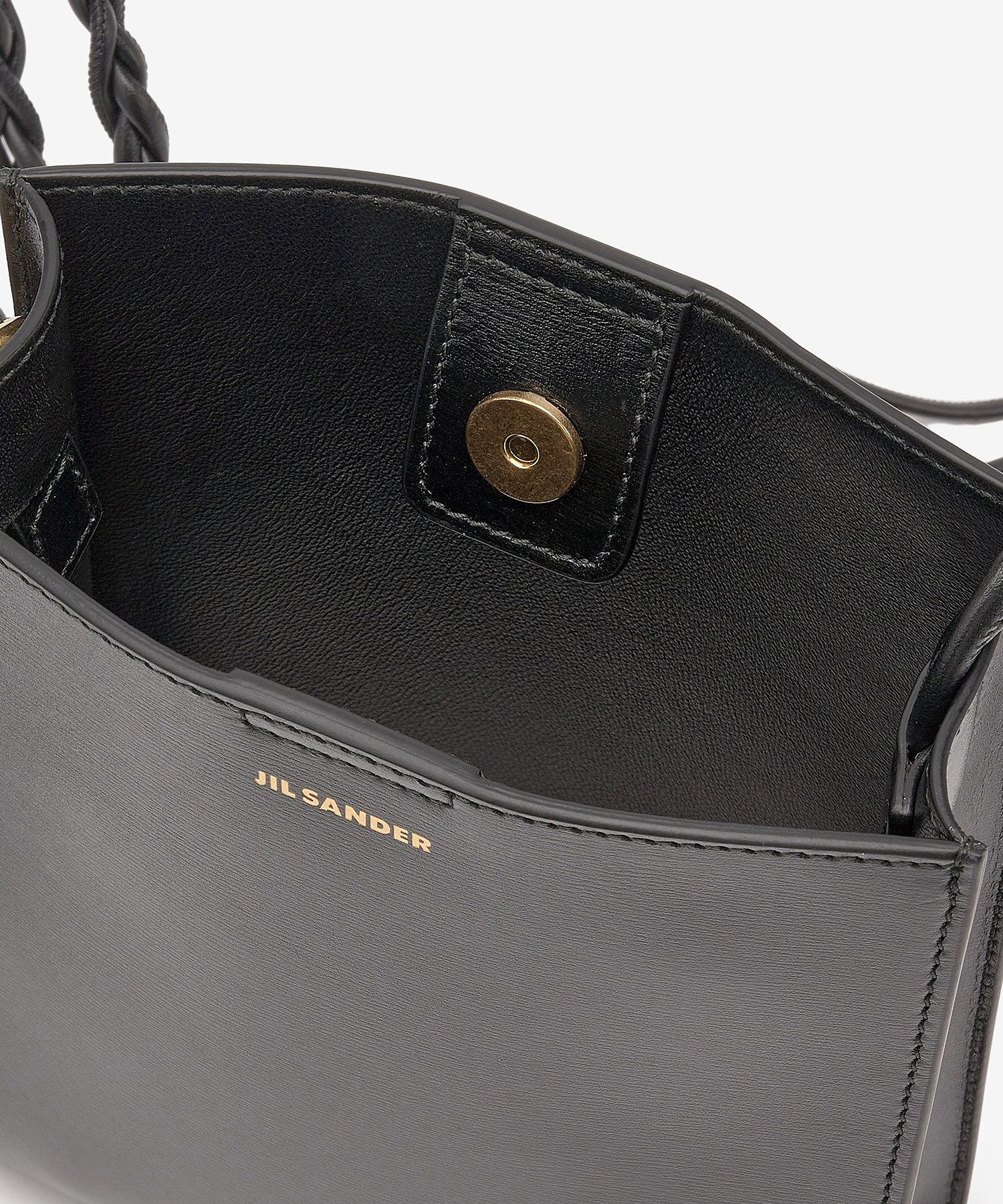 ★【JIL SANDER】 Small Tangle Ring Shoulder Bag★ MUSINSA | JIL SANDER Small Tangle Ring Shoulder Bag - Black