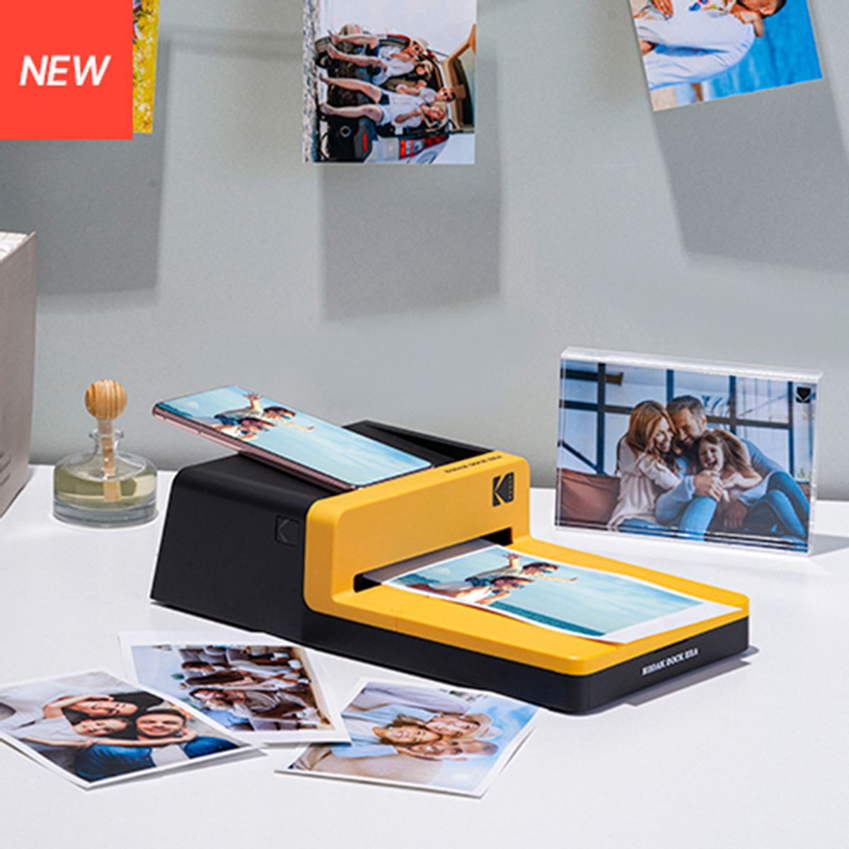 코닥 카메라(KODAK CAMERA) 도크 ERA D600+카트리지 50매 번들 가정용 포토프린터