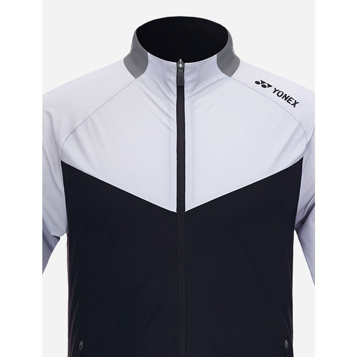 요넥스(YONEX) 233WU001M 블랙 남성 V라인 절개 포인트 트레이닝 자켓