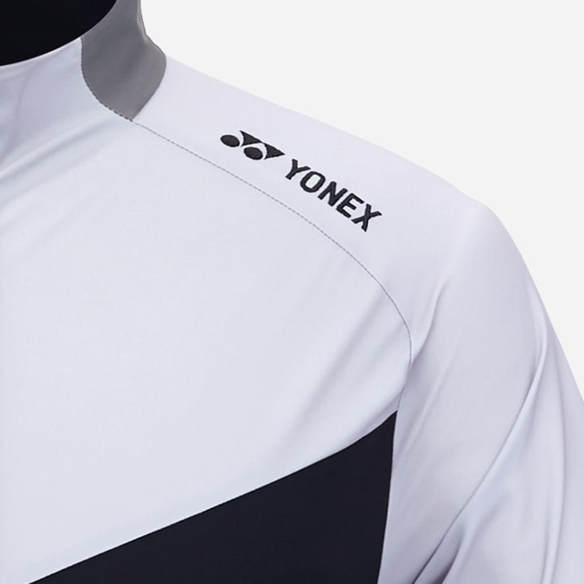 요넥스(YONEX) 233WU001M 블랙 남성 V라인 절개 포인트 트레이닝 자켓