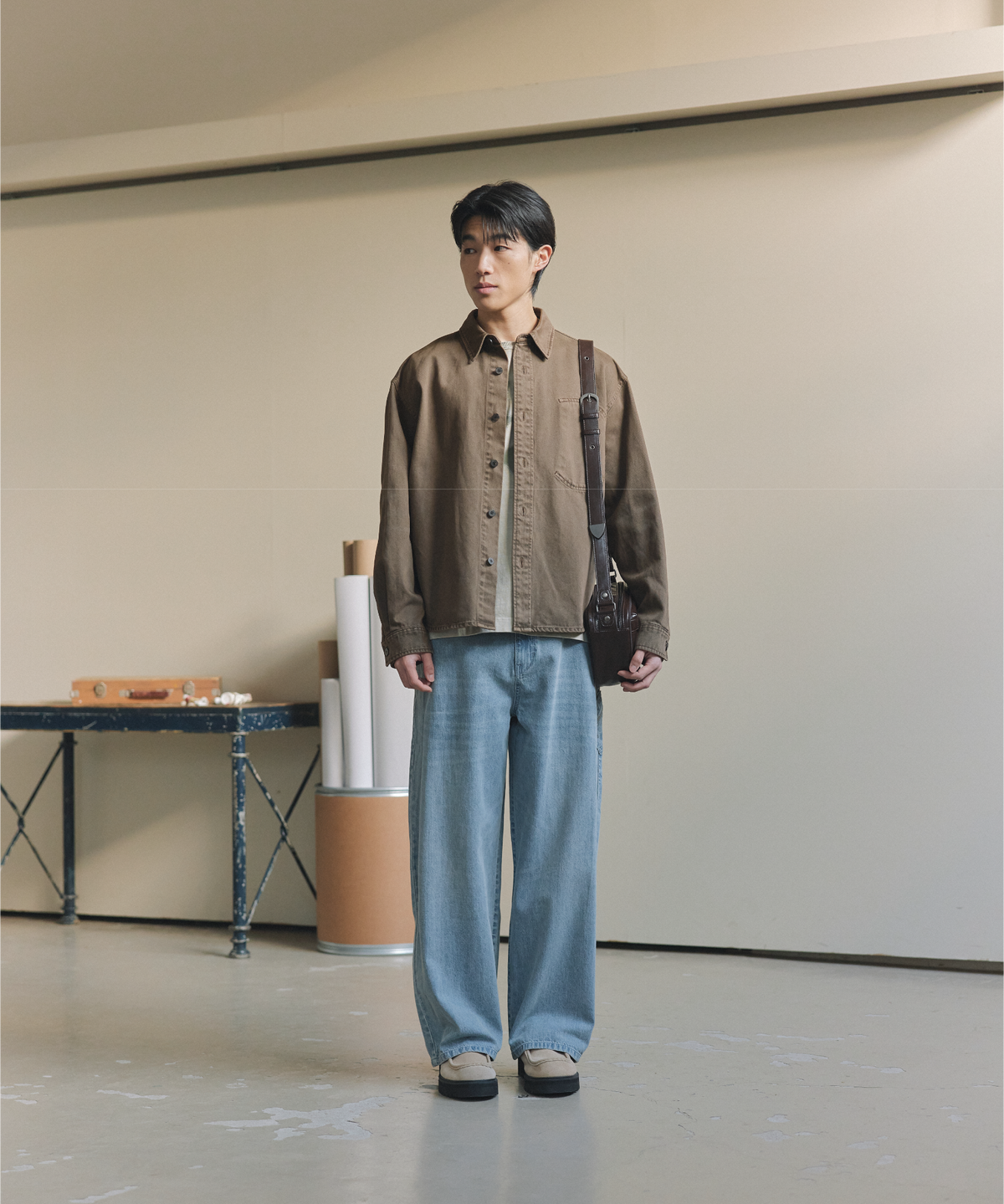 넌블랭크(NONBLANK) 스퀘어 백_2 COL