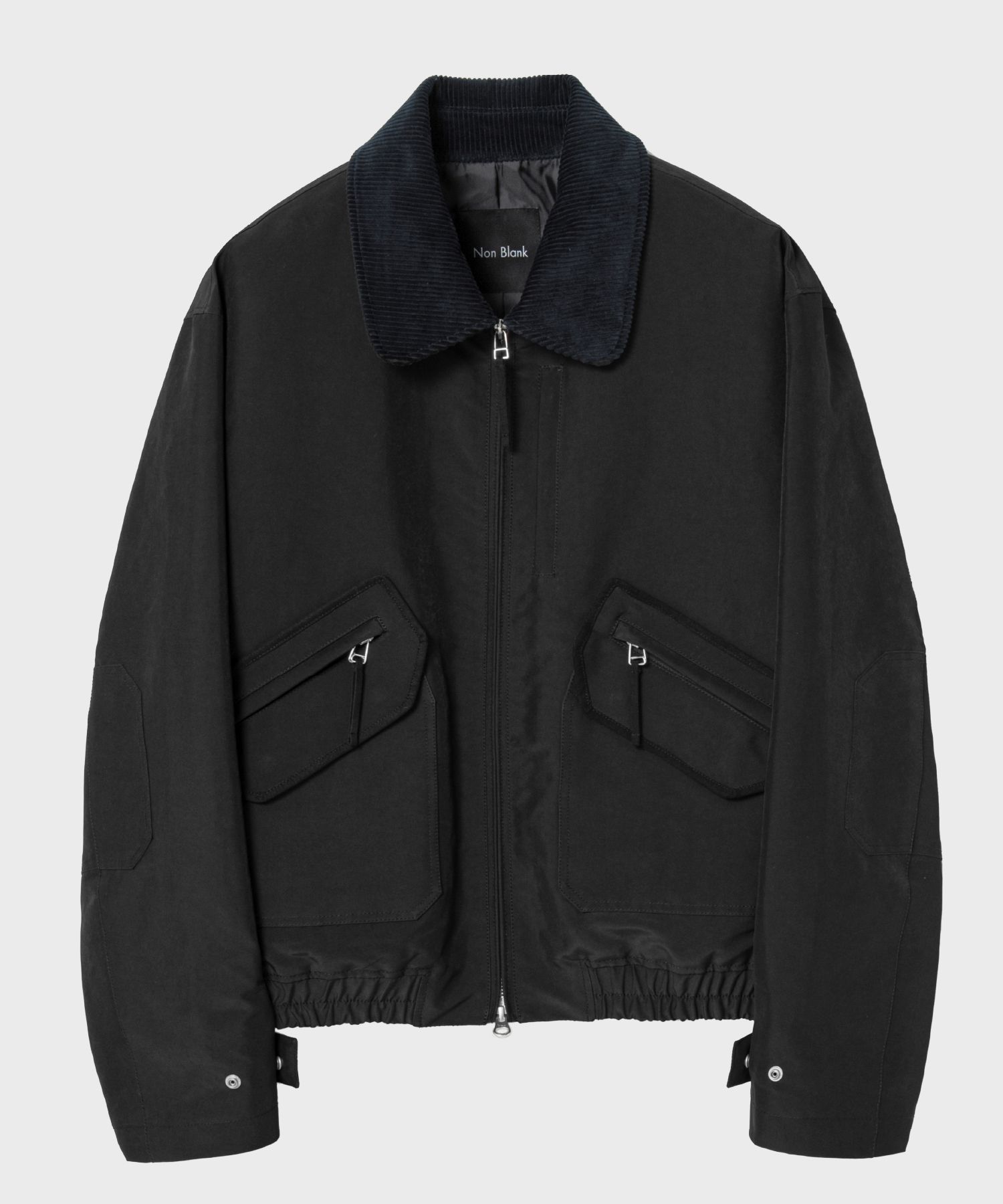 MUSINSA公式 | NONBLANK Flight jacket_BLACK