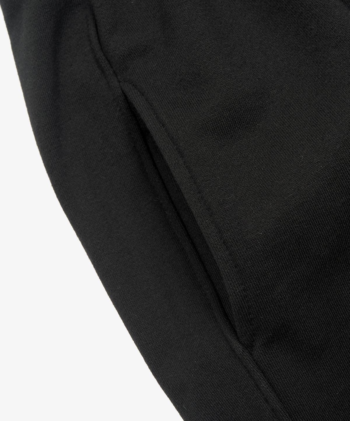 토피(TOFFEE) 사이드 컷 라인 스웻 스트링 팬츠 (BLACK)