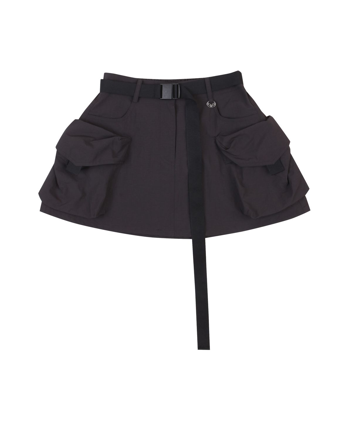 라라폭스(LALAFOX) CARGO SHORT SKIRT CHARCOAL BP1WS001