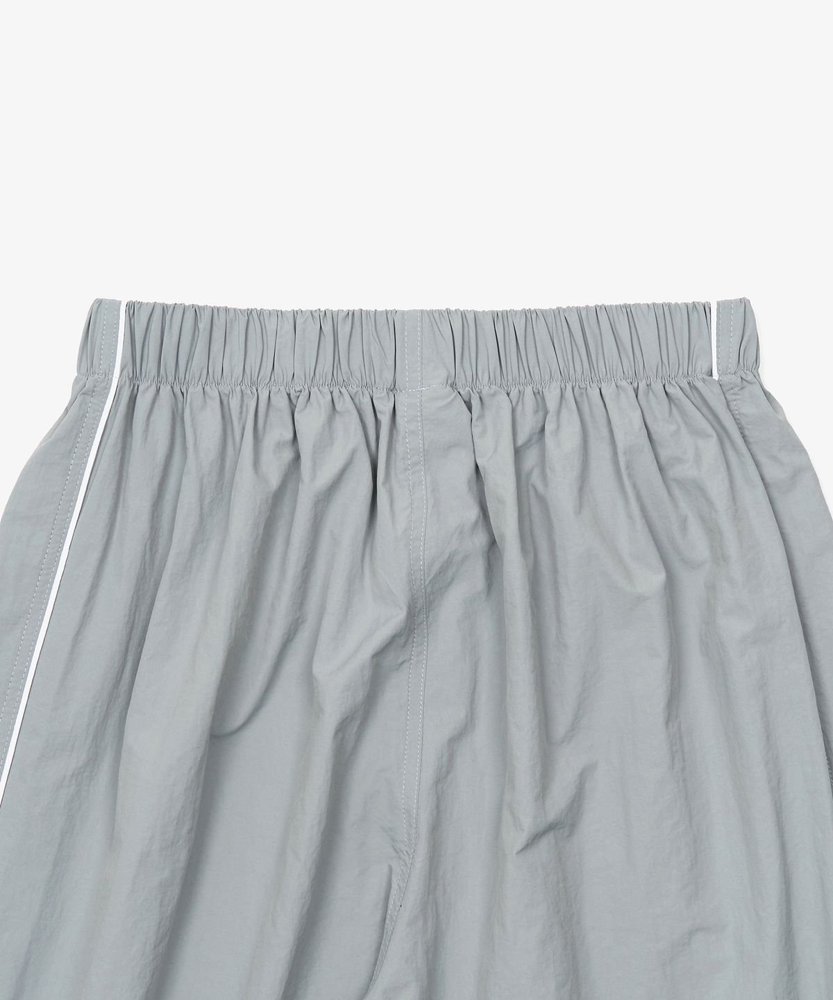 토피(TOFFEE) 파이핑 라인 트랙 스트링 팬츠 (GREY)