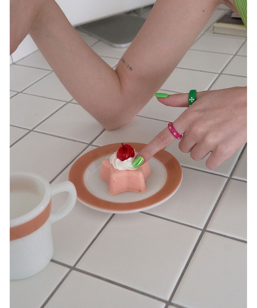 nff☆sun magenta ring MUSINSA | NFF sun magenta ring - pink