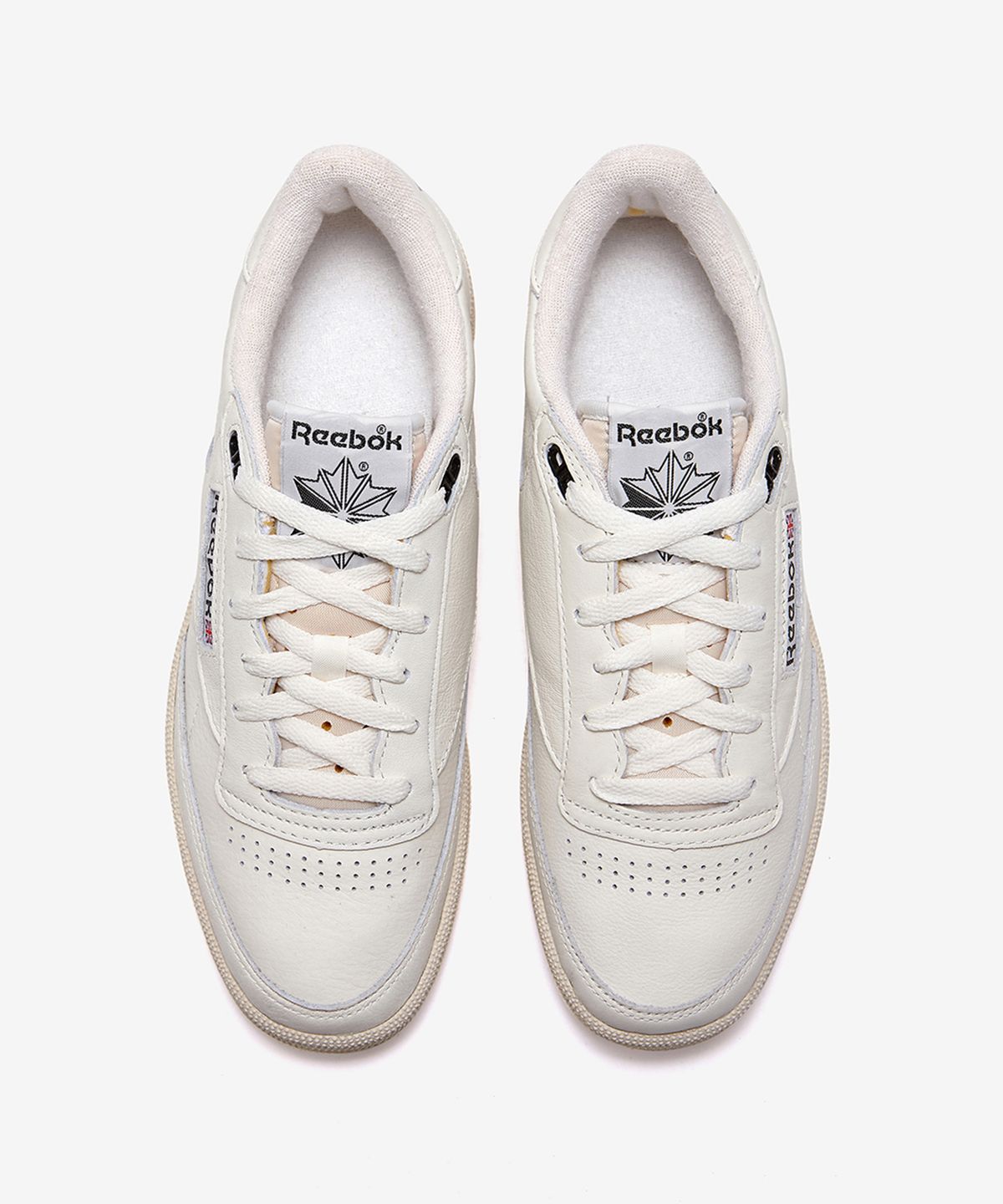 리복(REEBOK) 클럽 C 85 빈티지 - 크림:블랙 / ID9262