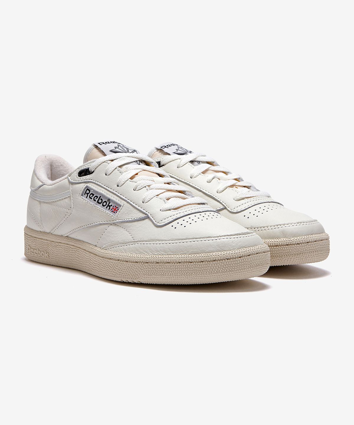 리복(REEBOK) 클럽 C 85 빈티지 - 크림:블랙 / ID9262