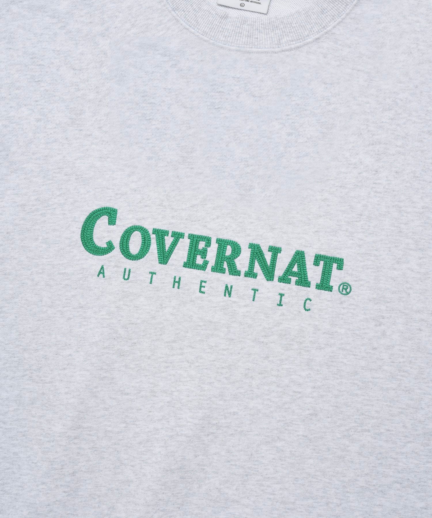 パーカー・フーディ COVERNAT Authentic Logo Hoodie Heather Grey MUSINSA | COVERNAT authentic logo hoodie heather gray