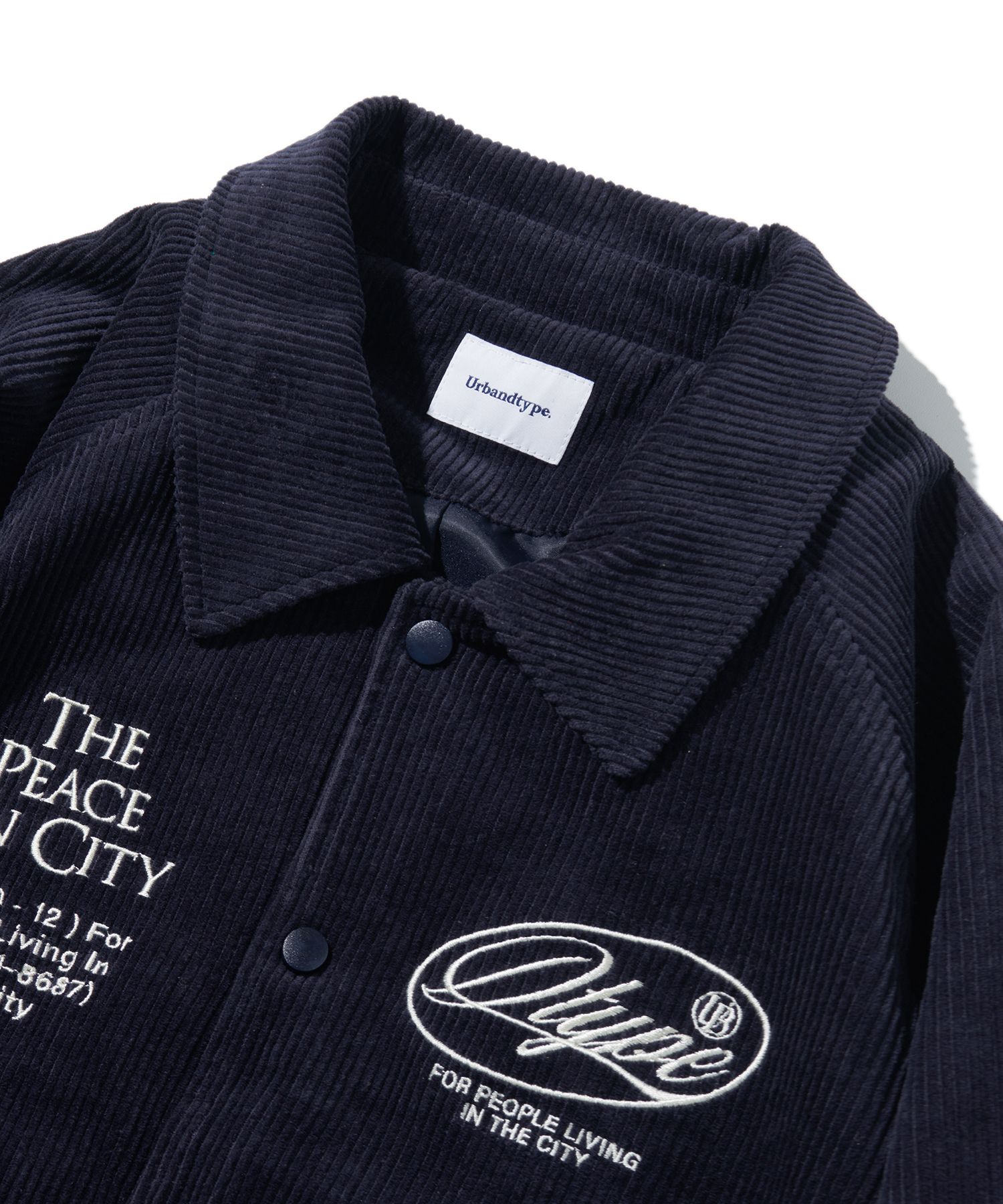 ★ Urbandtype.★ Corduroy raglan jacket with padding or non MUSINSA | URBANDTYPE Corduroy Raglan Jacket_Navy
