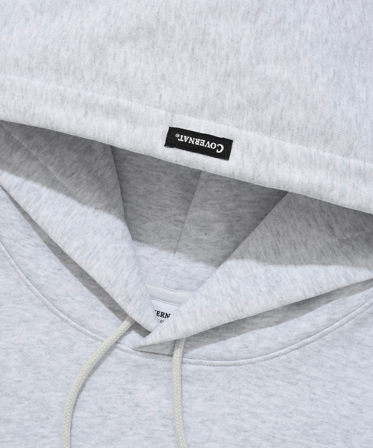 MUSINSA公式 | COVERNAT authentic logo hoodie heather gray