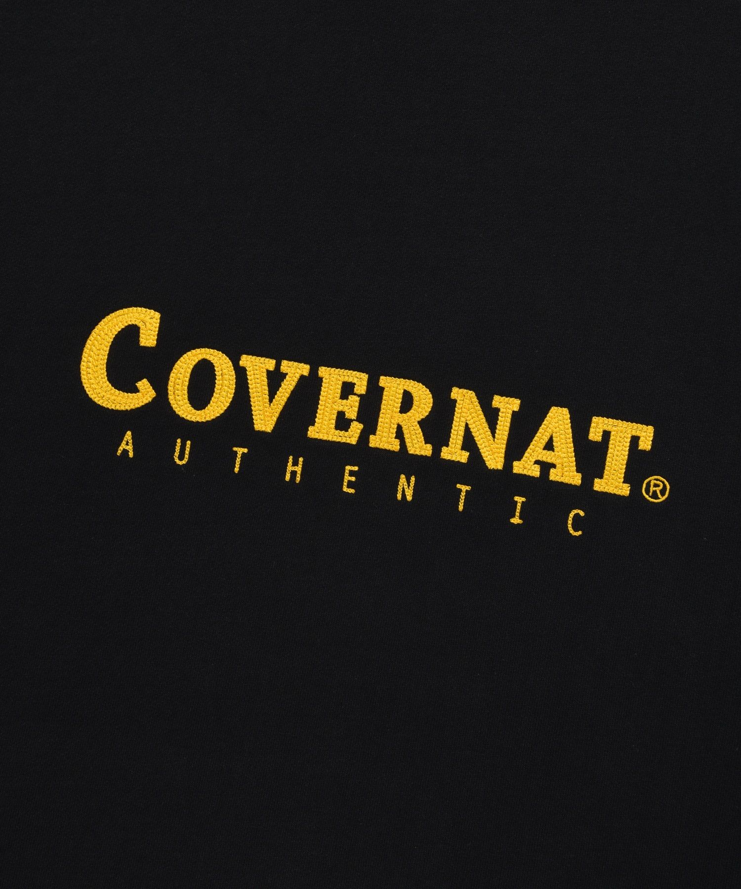 スウェット・トレーナー COVERNAT Authentic Logo Man to Man Black MUSINSA | COVERNAT authentic logo hoodie black