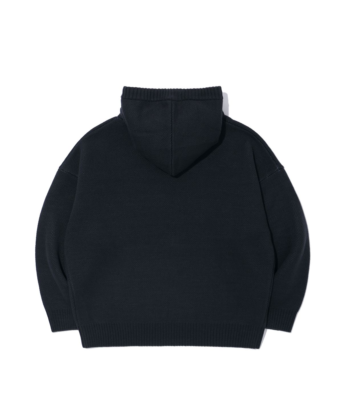 크리틱(CRITIC) GOTH LOGO HOOD KNIT CHARCOAL