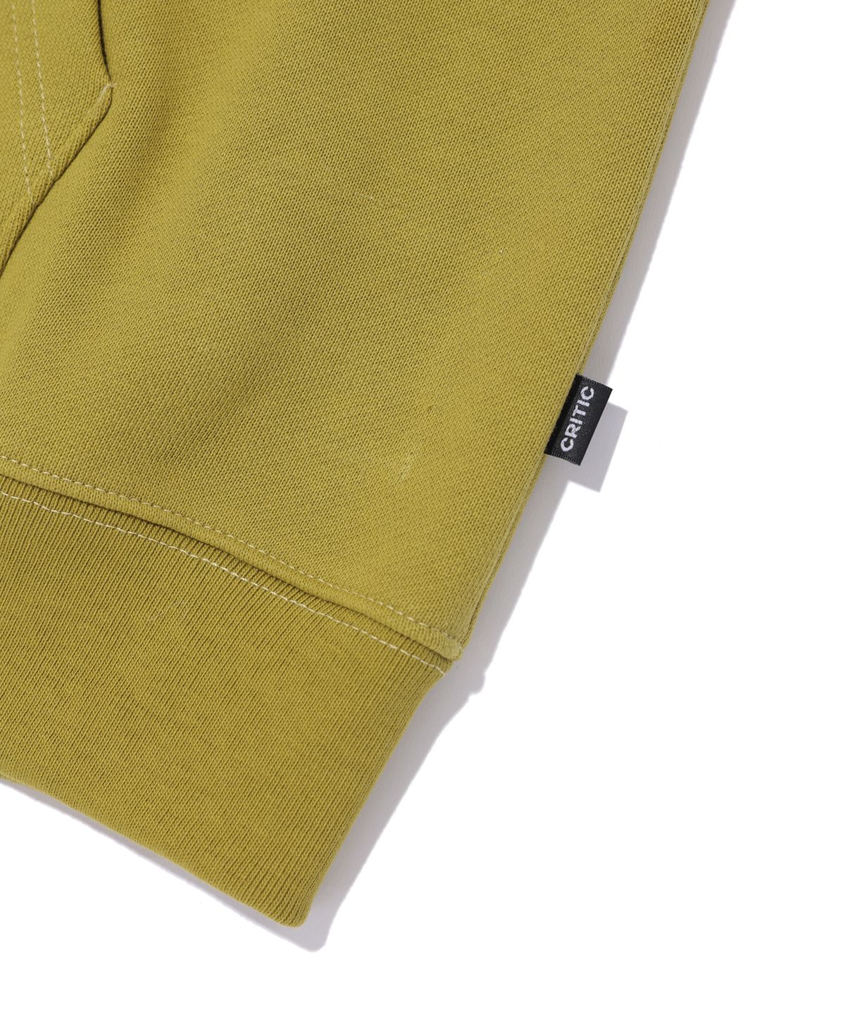 크리틱(CRITIC) WORMHOLE LOGO HOODIE ZIP-UP OLIVE