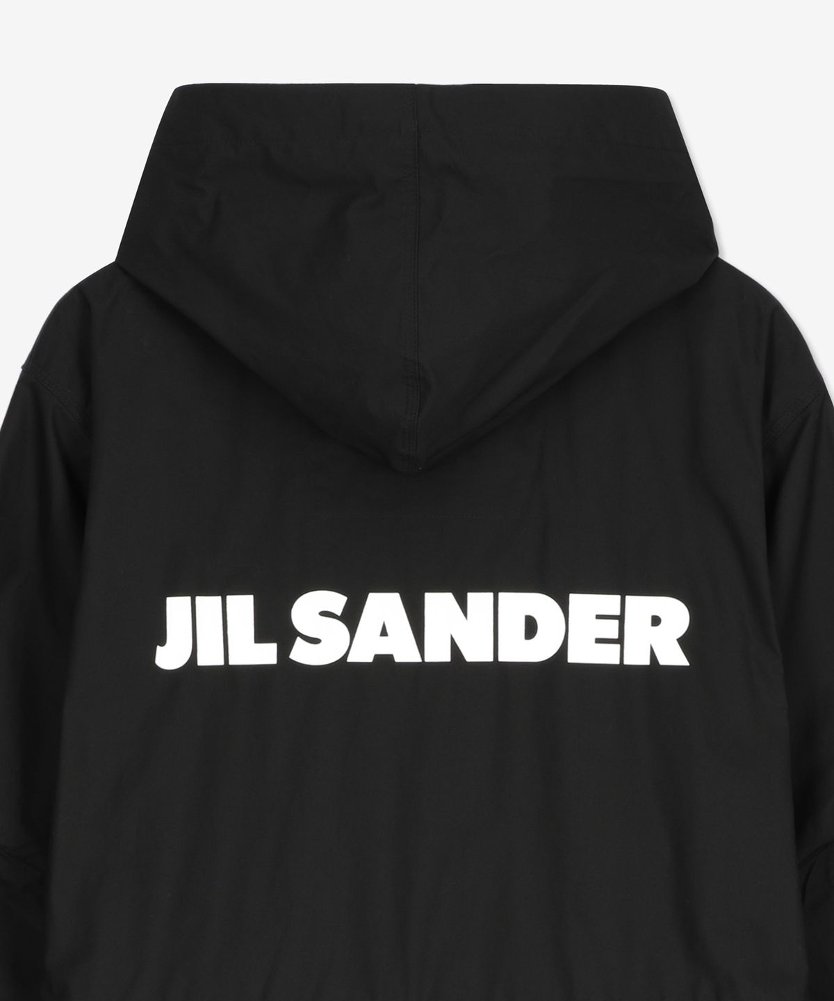질 샌더(JIL SANDER) 로고 파카 - 블랙 / J04AH0002J45046001