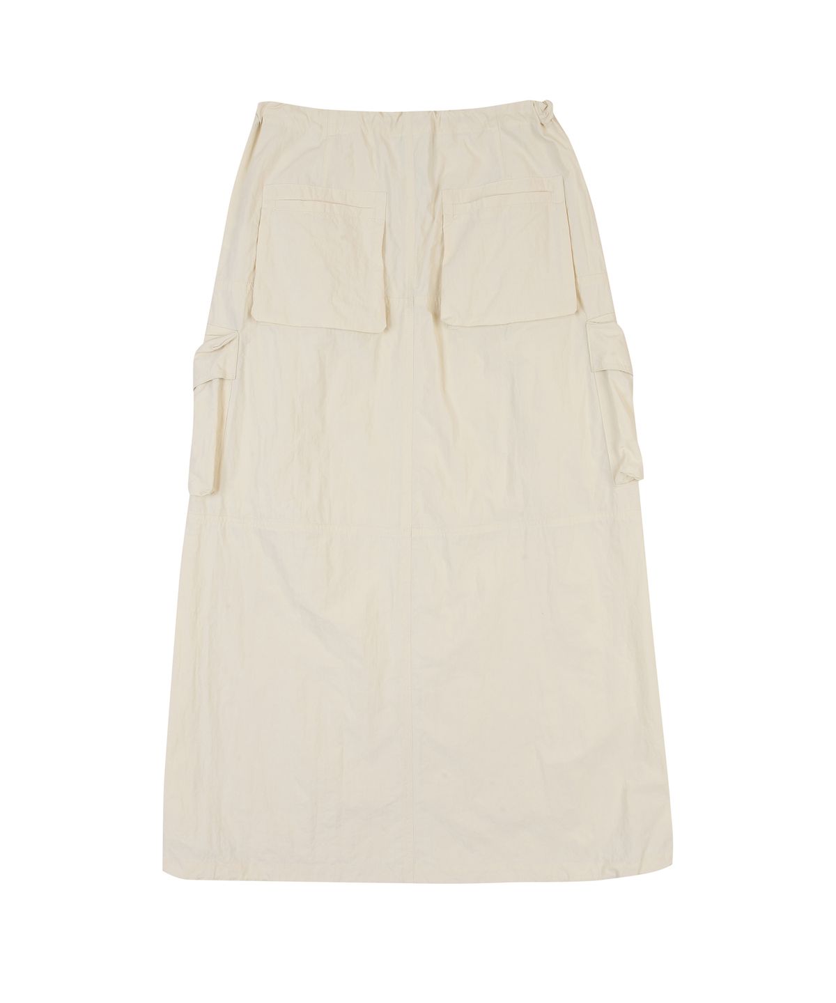 라라폭스(LALAFOX) CARGO LONG SKIRT WHITE BP1WS004