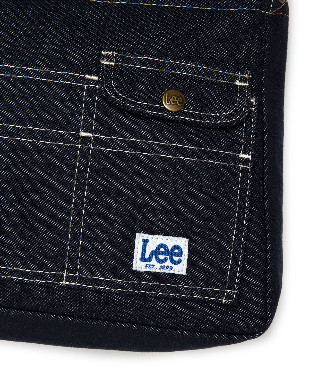 리(LEE) 데일리 포켓 숄더백 인디고 다크