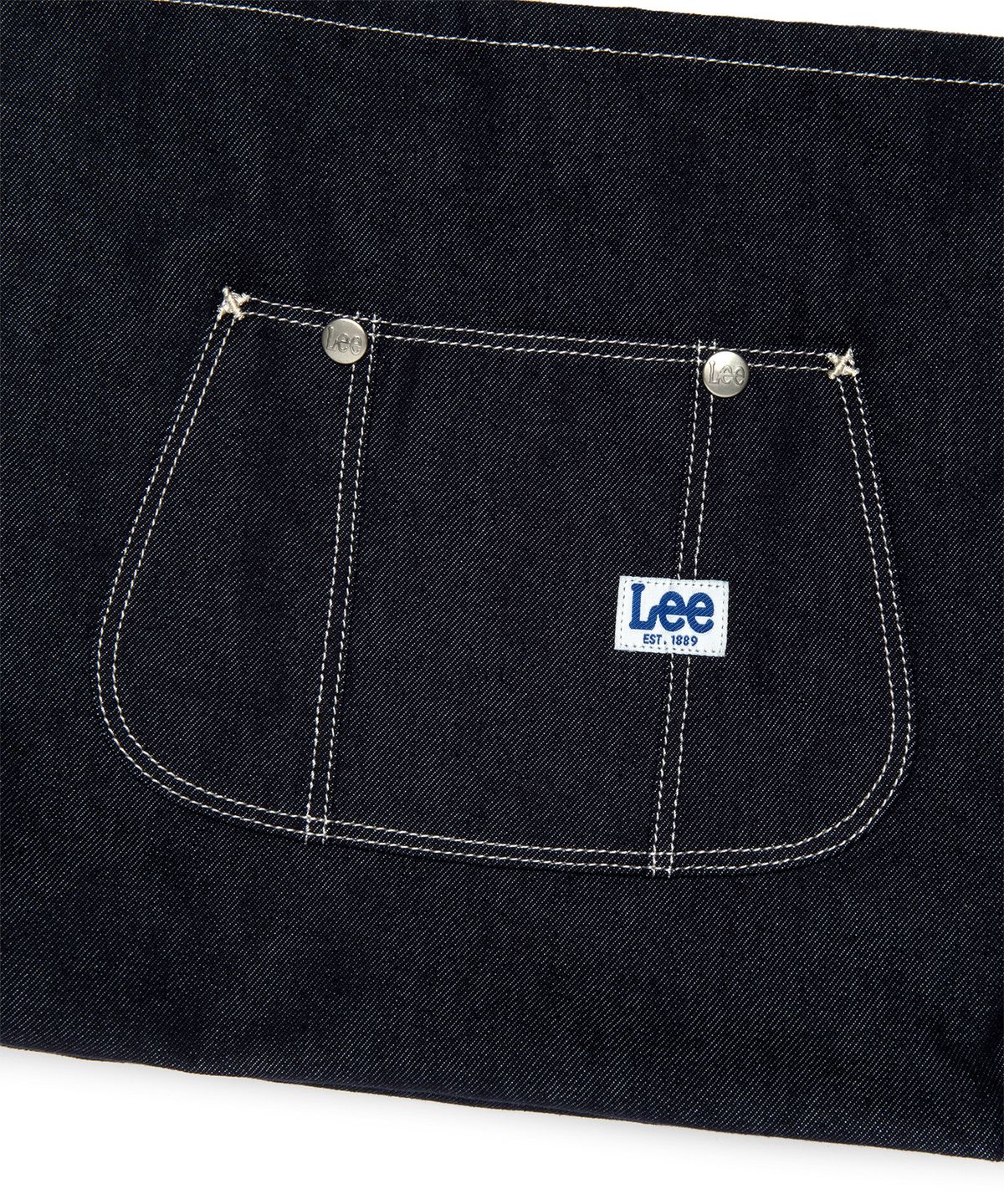 리(LEE) 빅 포켓 에코백 인디고 다크