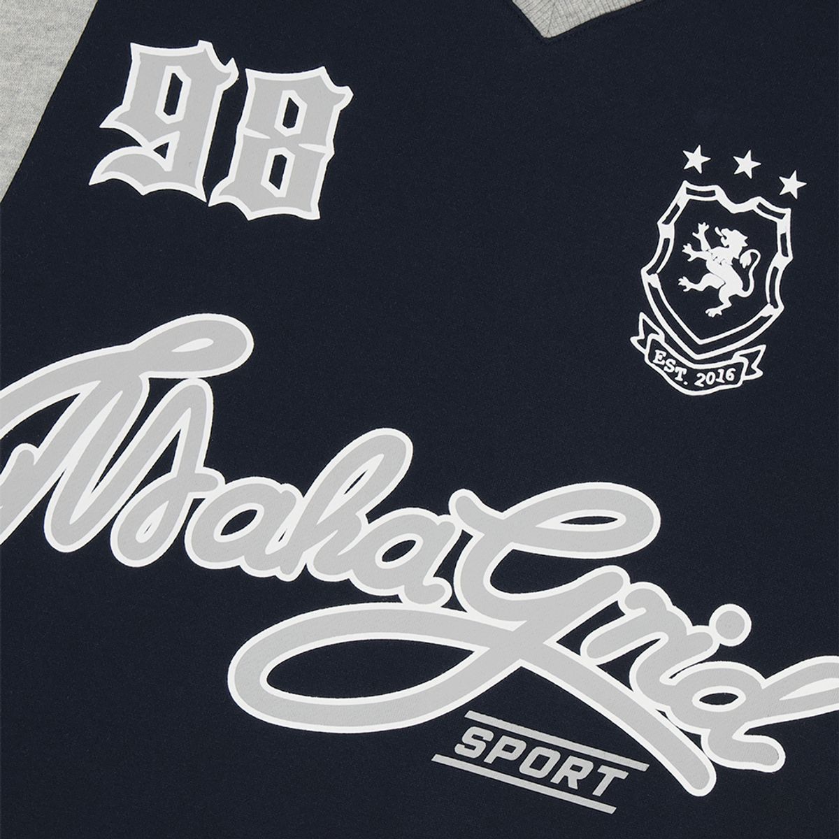 마하그리드(MAHAGRID) TRACK SWEATSHIRT NAVY(MG2DFMM449A)