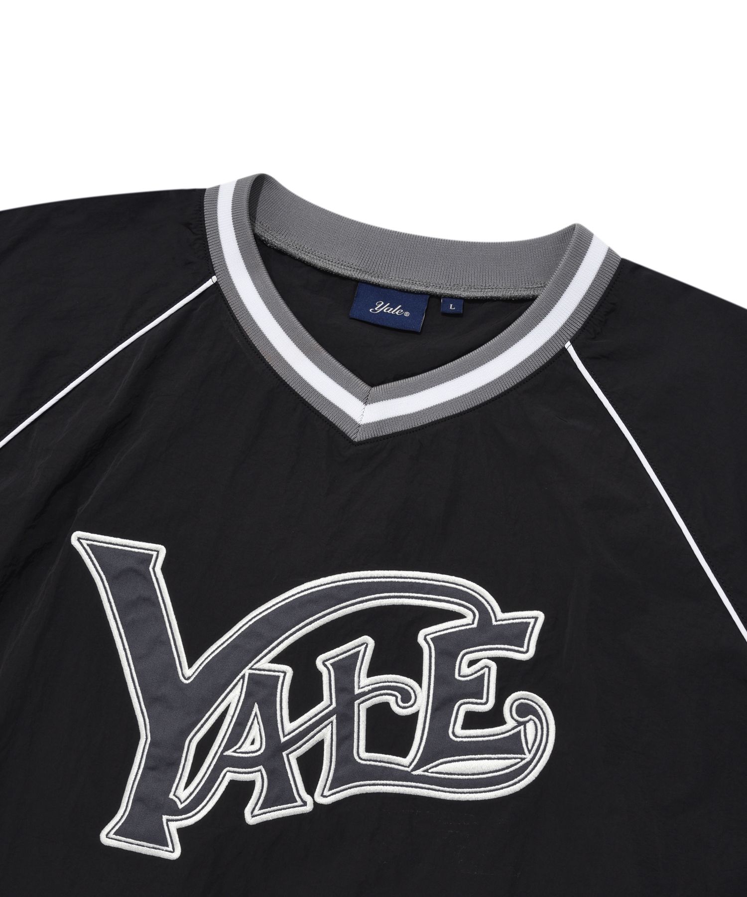 ☆YALE☆ SPORTY SHORTSLEEVE NYLON TSHIRT IVORY YEM1SS331AIV Yale University P.E. Shorts