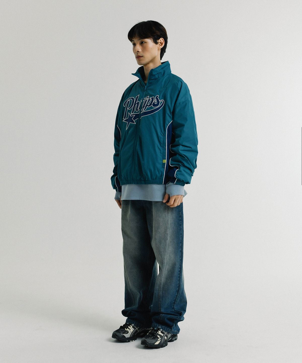 피지컬 디파트먼트(PHYSICAL DEPARTMENT) 스타테일 트랙자켓_네이비