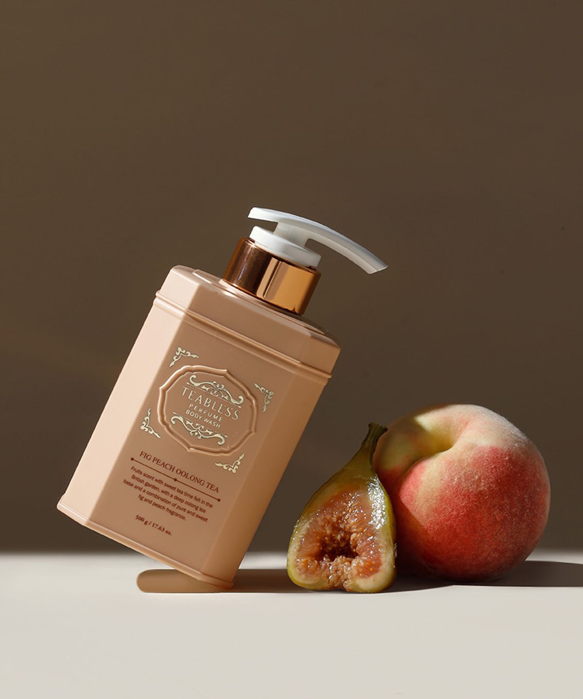 티블레스(TEABLESS) 피그 피치 우롱티 퍼퓸 바디 로션 480ml