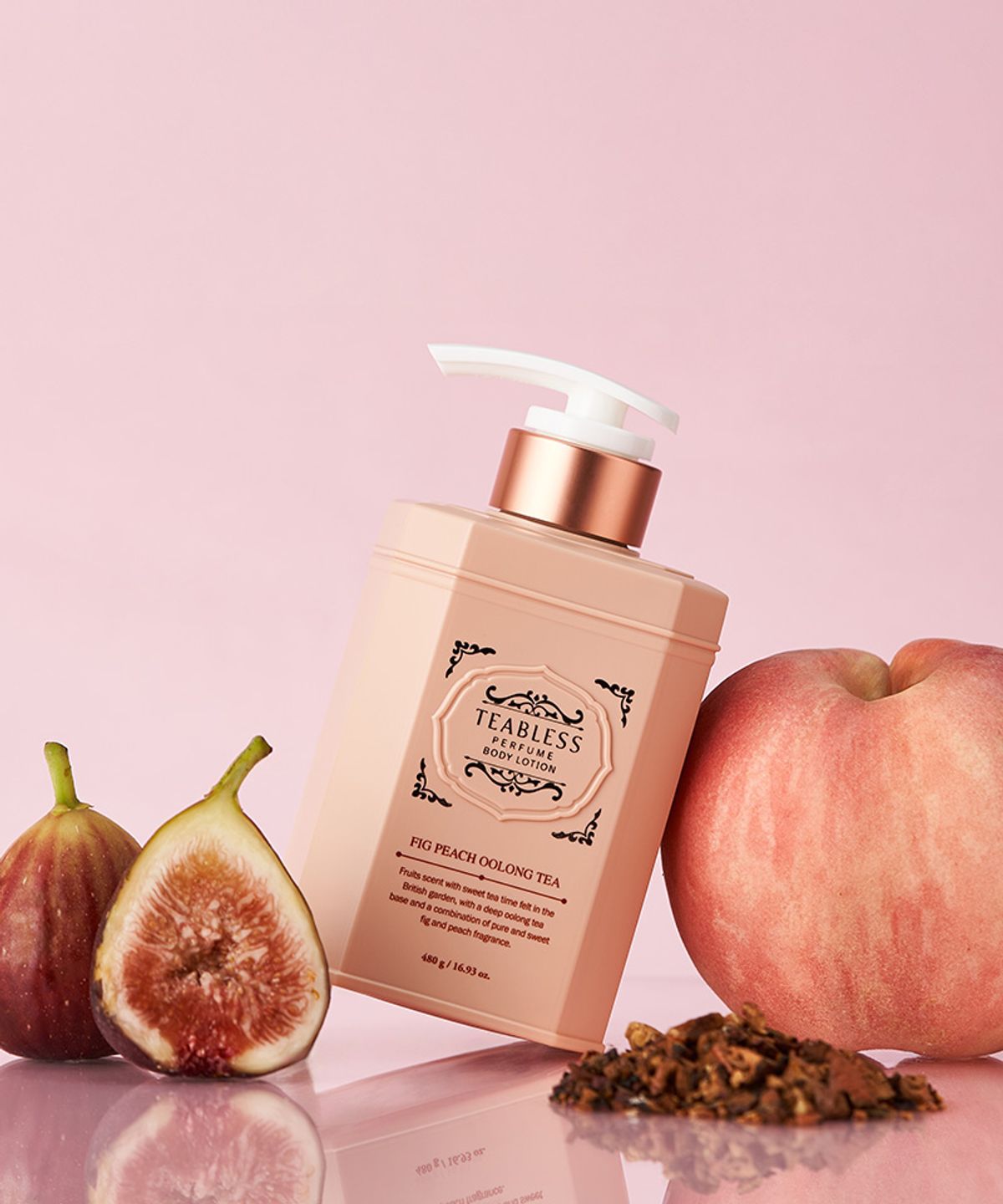 티블레스(TEABLESS) 피그 피치 우롱티 퍼퓸 스크럽 바디 워시 500ml
