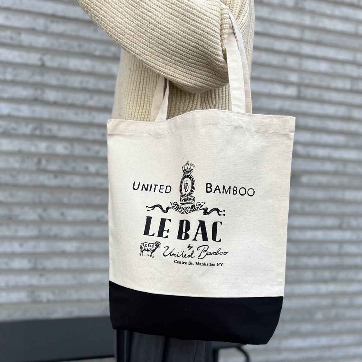 유나이티드뱀부(UNITED BAMBOO) 투톤 에코백 ULB042