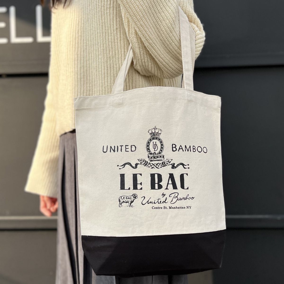 유나이티드뱀부(UNITED BAMBOO) 투톤 에코백 ULB042
