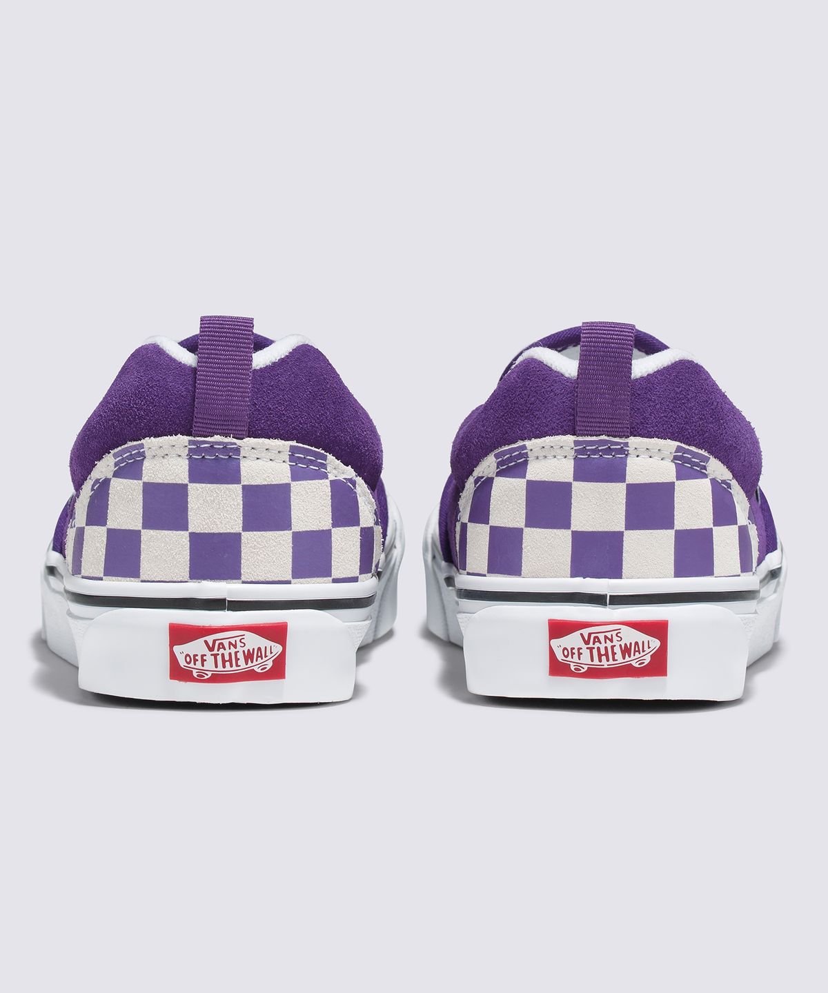 반스(VANS) 뉴슬립온 - (체커보드) 퍼플:화이트 / VN0009QDZ1N1