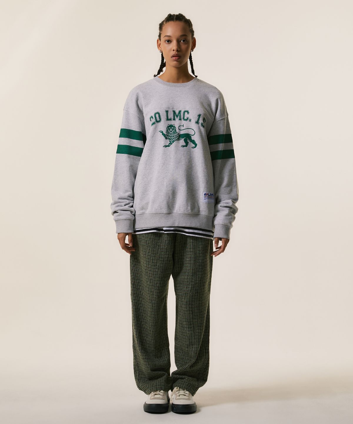 엘엠씨(LMC) FOOTBALL SWEATSHIRT heather gray
