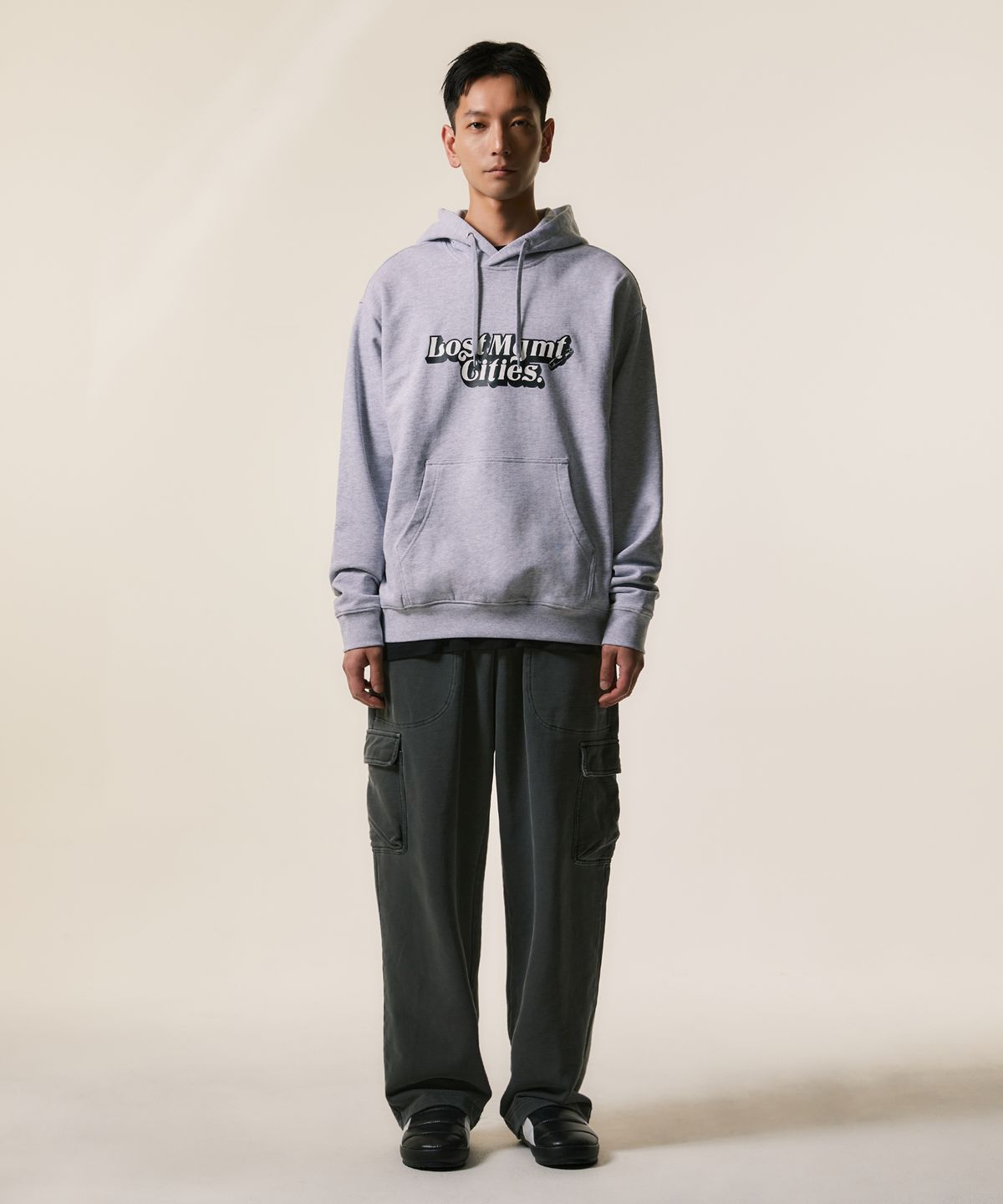 엘엠씨(LMC) SKOOL PIN HOODIE heather gray