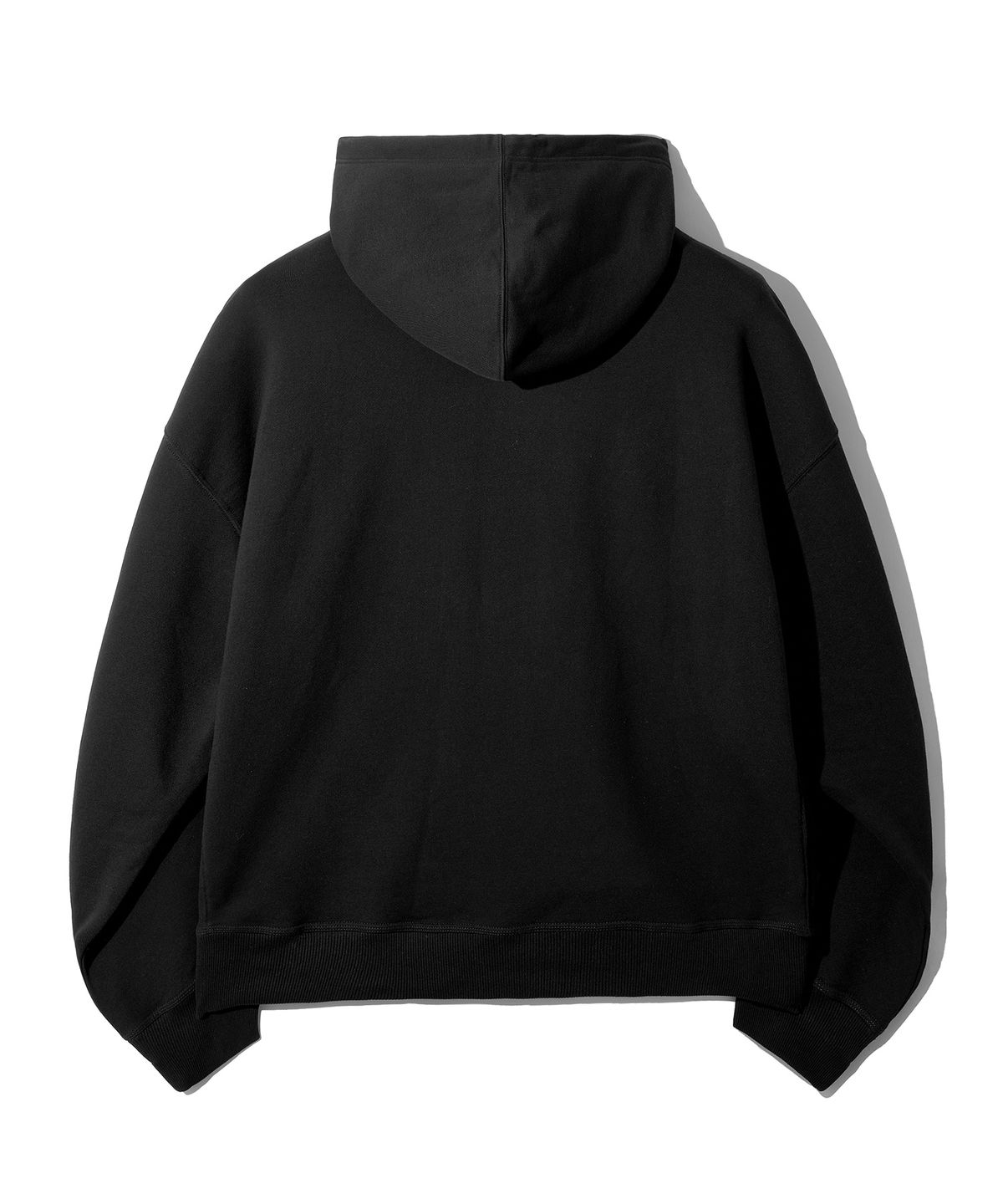 그루브라임(GROOVE RHYME) MID POINT LOGO HOODIE (BLACK) [LRSFCTH723M]