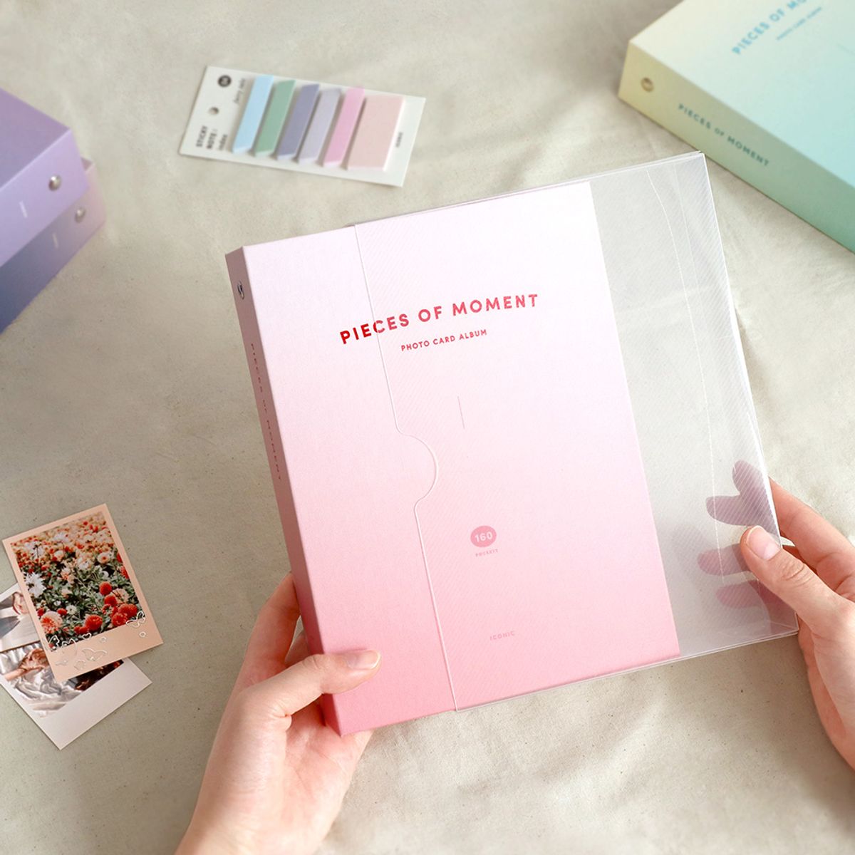 아이코닉(ICONIC) 모멘트 포토카드 앨범 콜렉트북 4colors