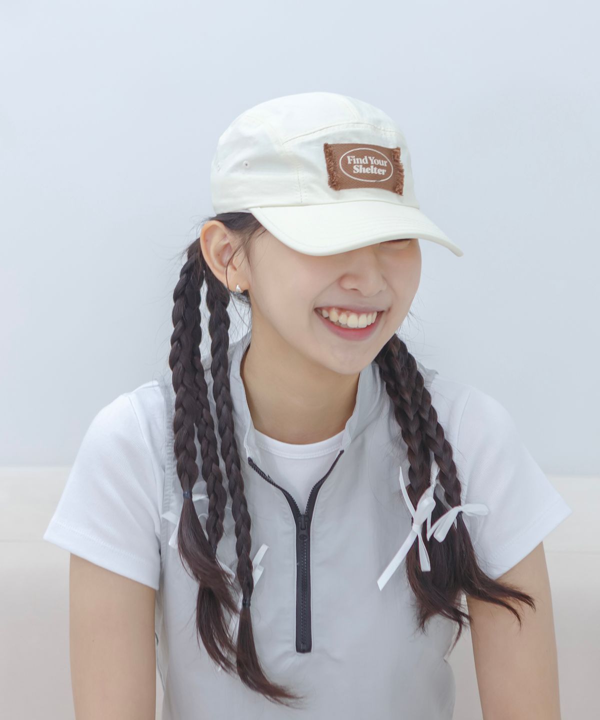 소다몬(SODAMON) 미민 쉘터숏캡 4colors