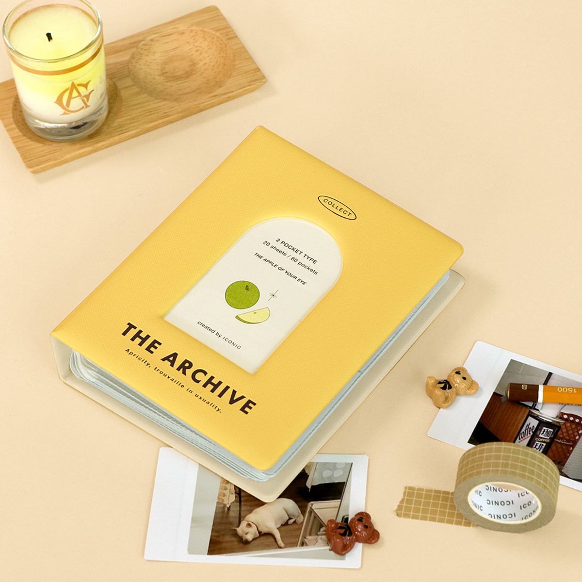 아이코닉(ICONIC) 아카이브 2단 콜북 포토카드 앨범 4colors