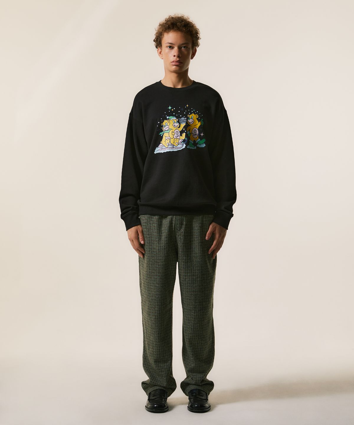 엘엠씨(LMC) SLEIGH RIDING BEARS SWEATSHIRT black