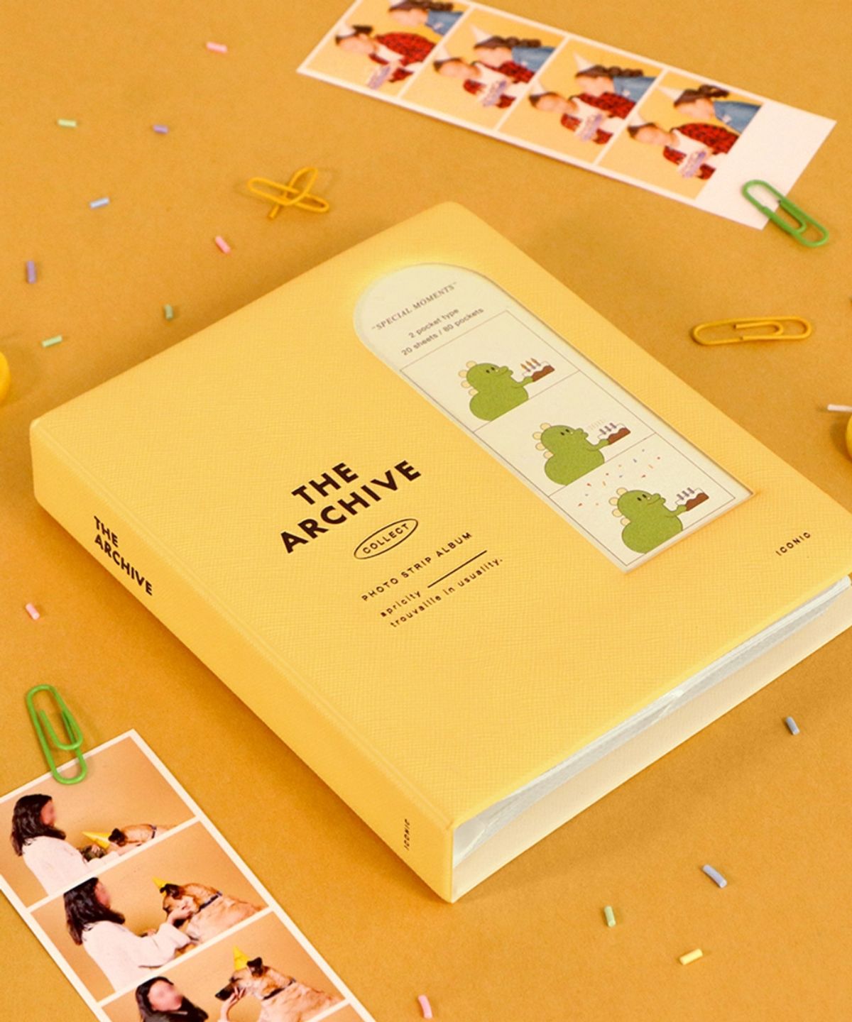 아이코닉(ICONIC) 아카이브 네컷앨범 포켓식 사진첩 4colors