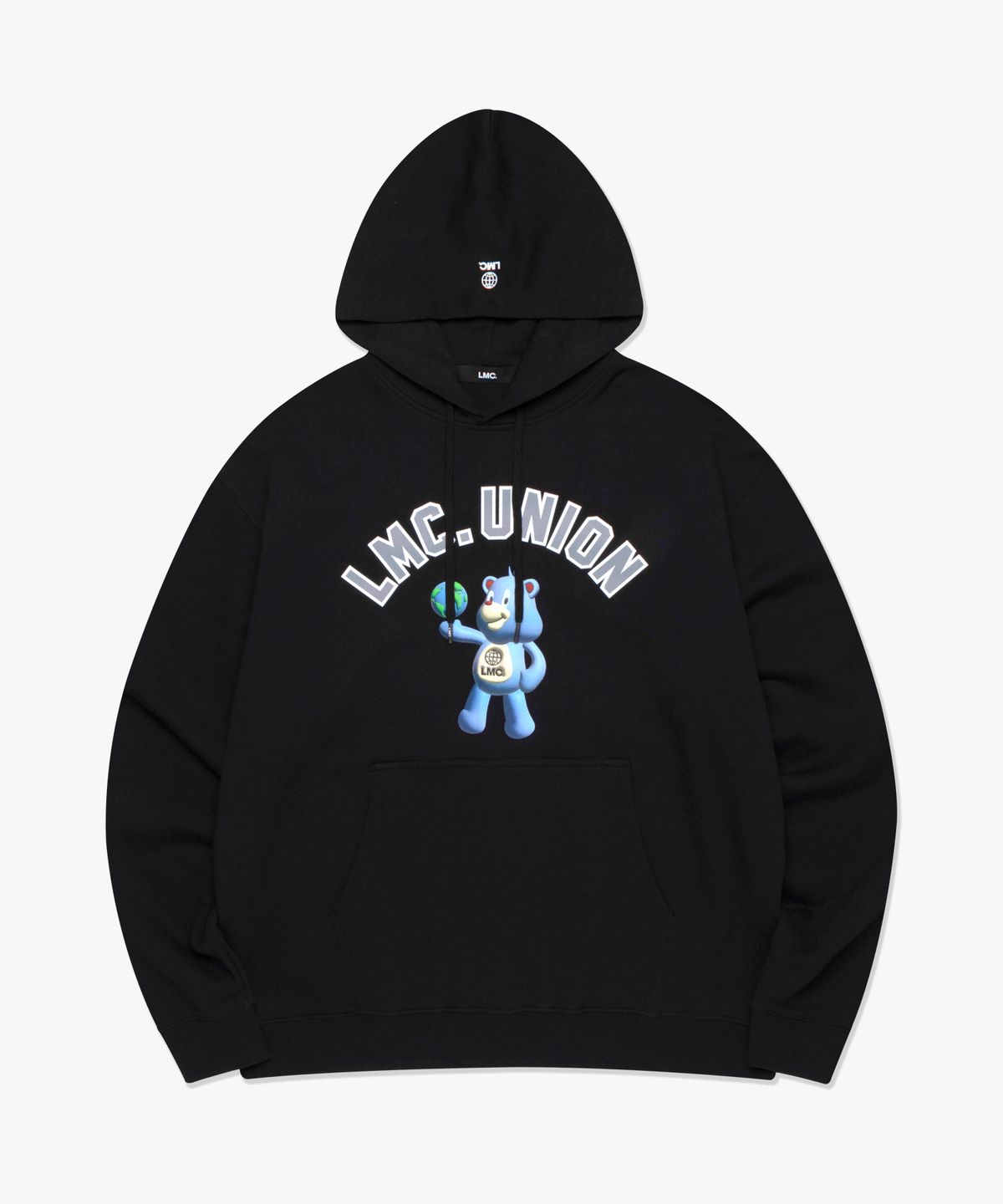 엘엠씨(LMC) UNION BEAR HOODIE black