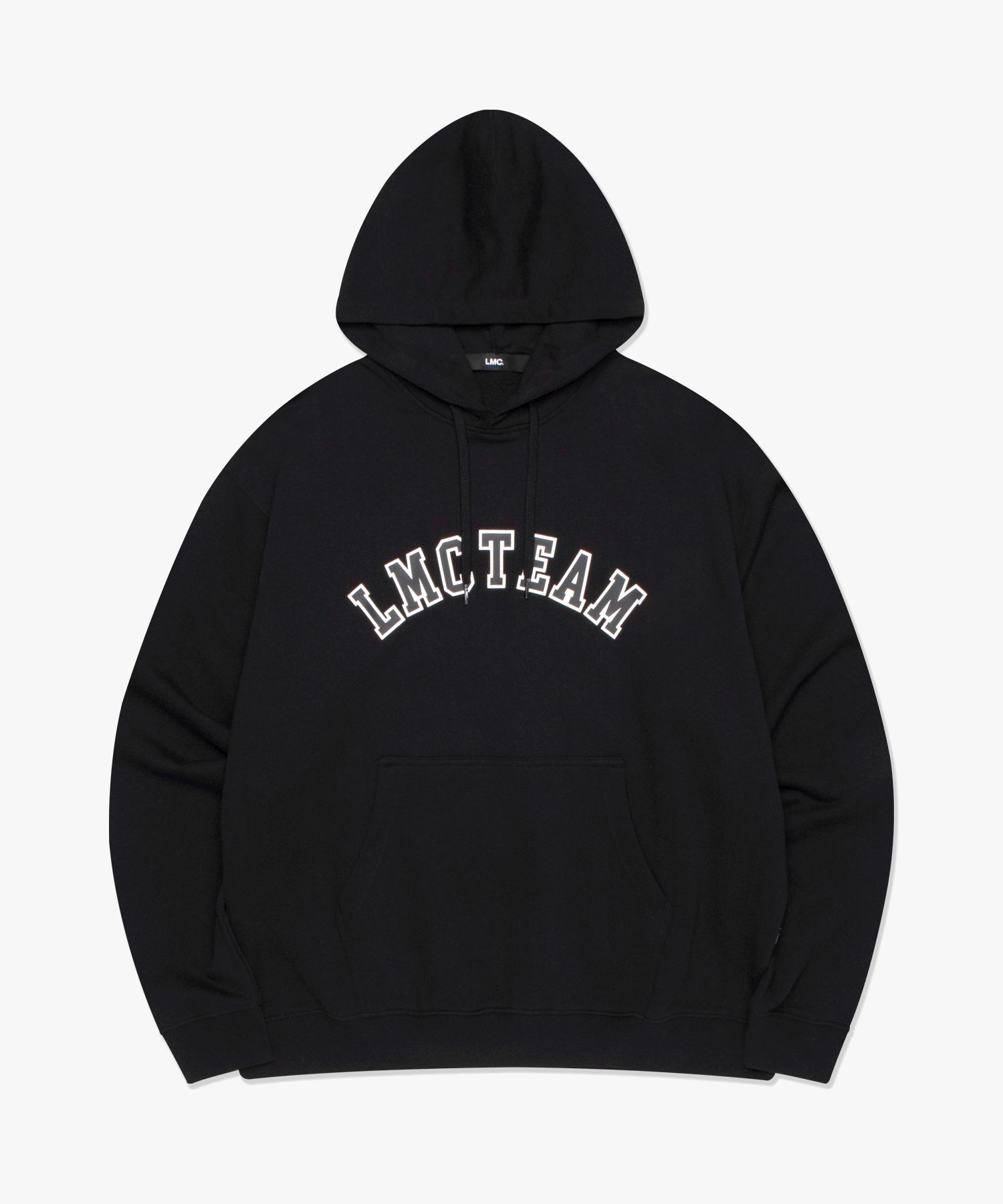 MUSINSA | LMC TEAM ARCH HOODIE black