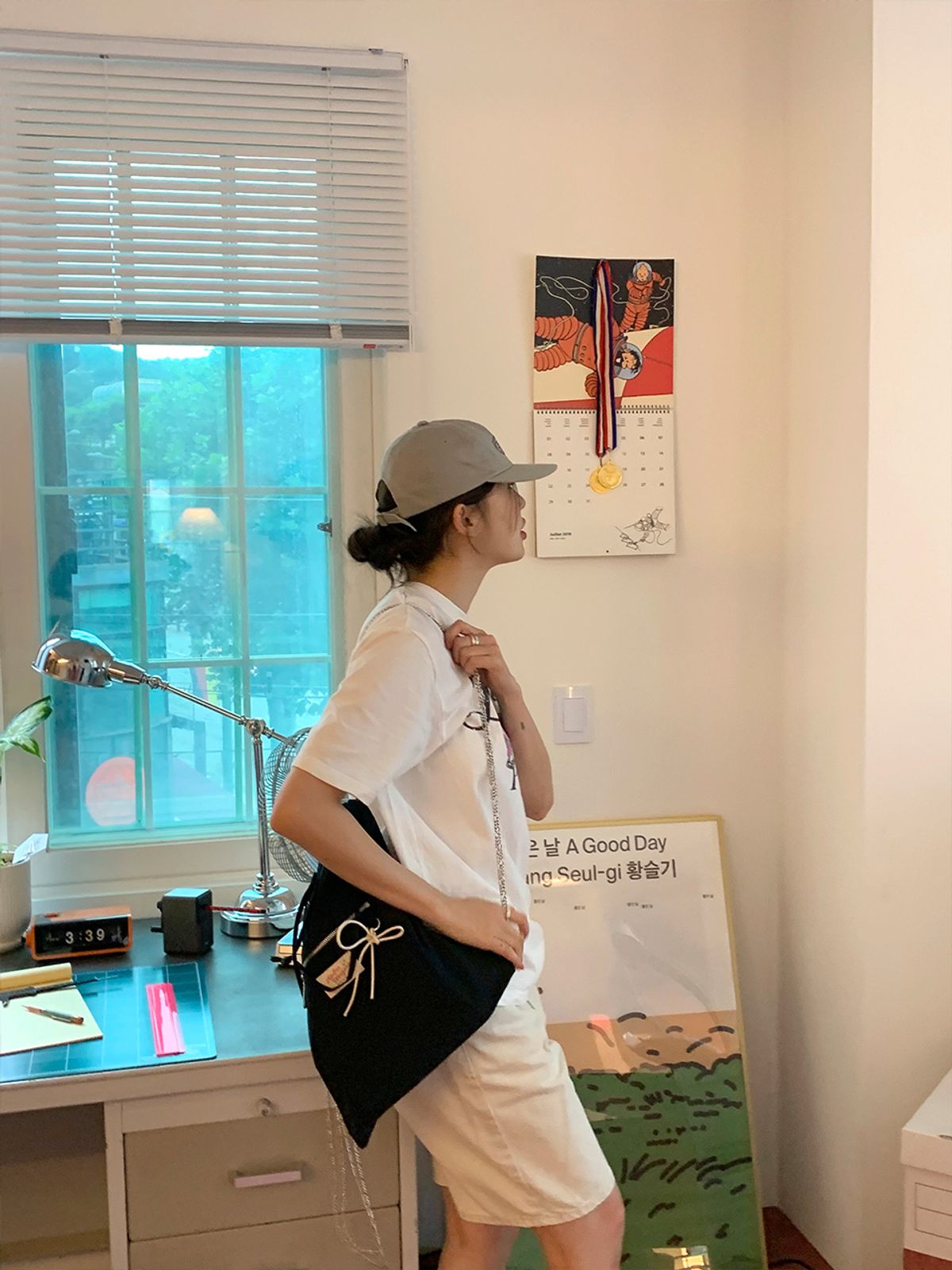 아틀리에파크(ATELIERPARK) 브리즈백_나일론_블랙