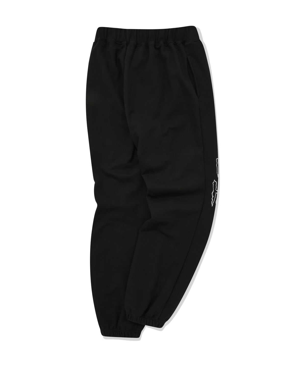 리트리버클럽(RETRIEVER CLUB) MULTI LOGO PANTS [BLACK]