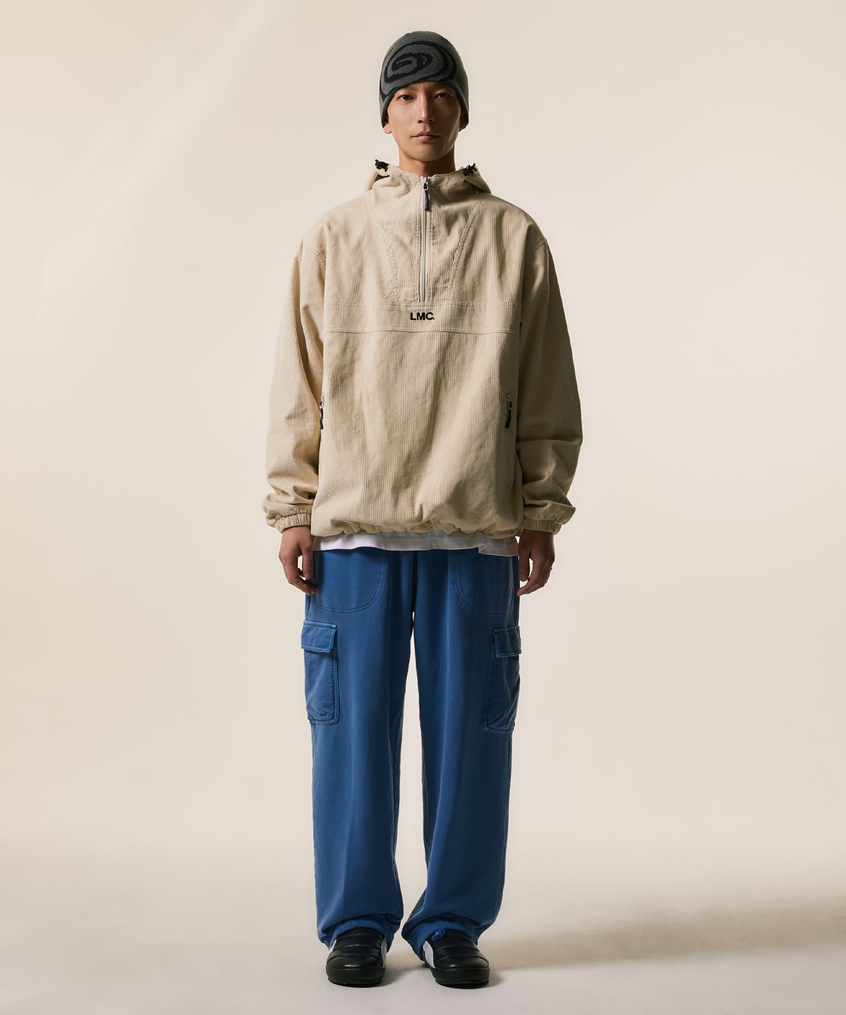 엘엠씨(LMC) OG CORDUROY ANORAK JACKET black