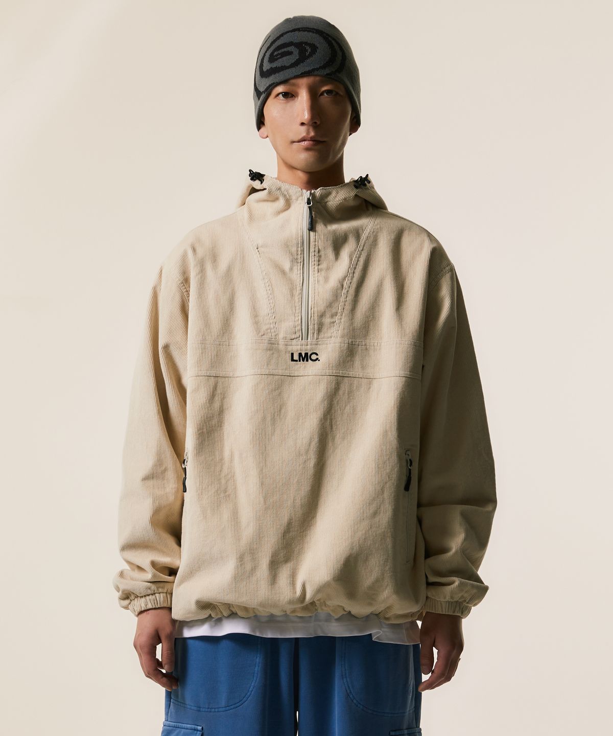 엘엠씨(LMC) OG CORDUROY ANORAK JACKET black