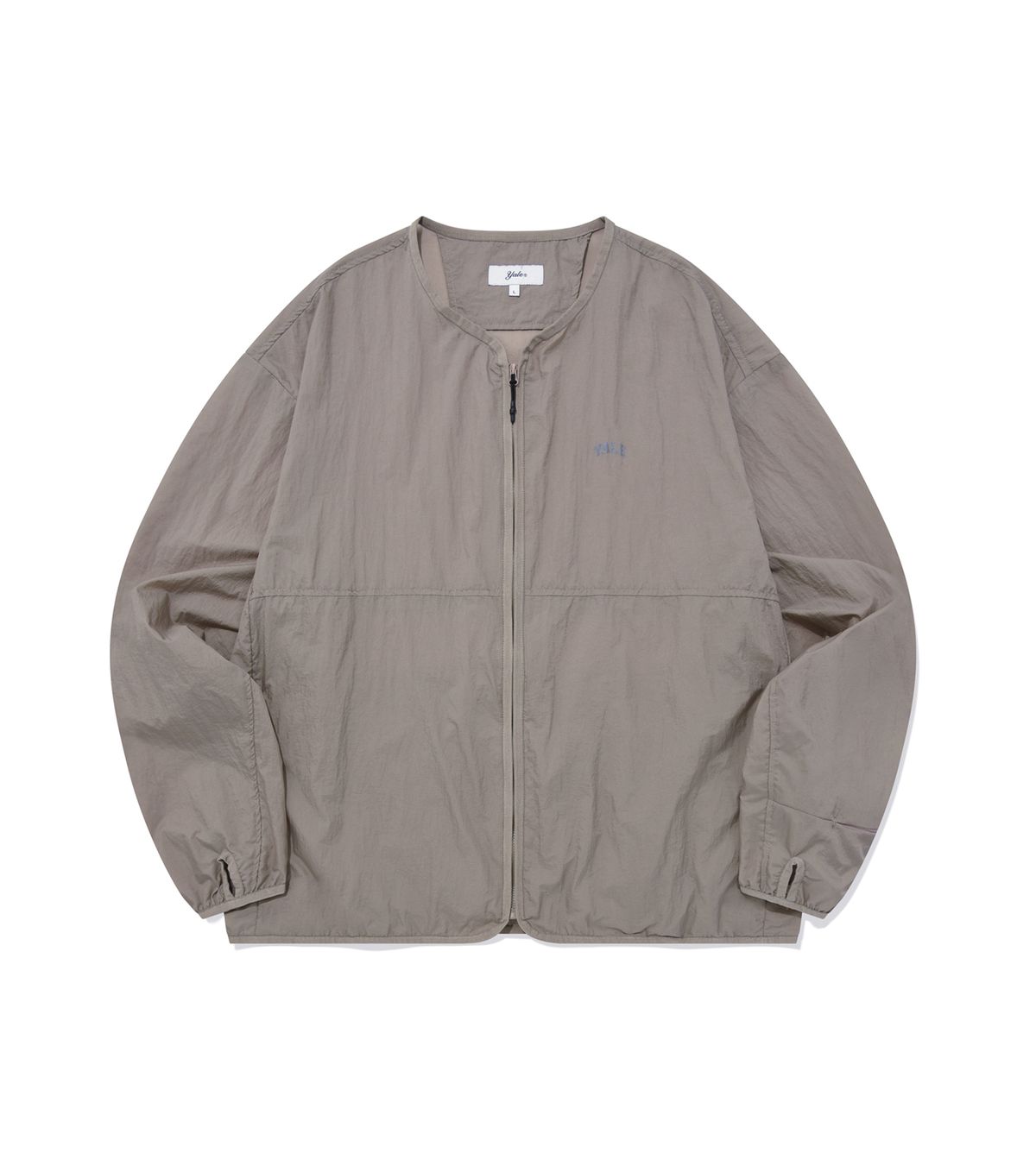 예일(YALE) [ONEMILE WEAR] 컴포트 배커플 노카라 자켓 브라운