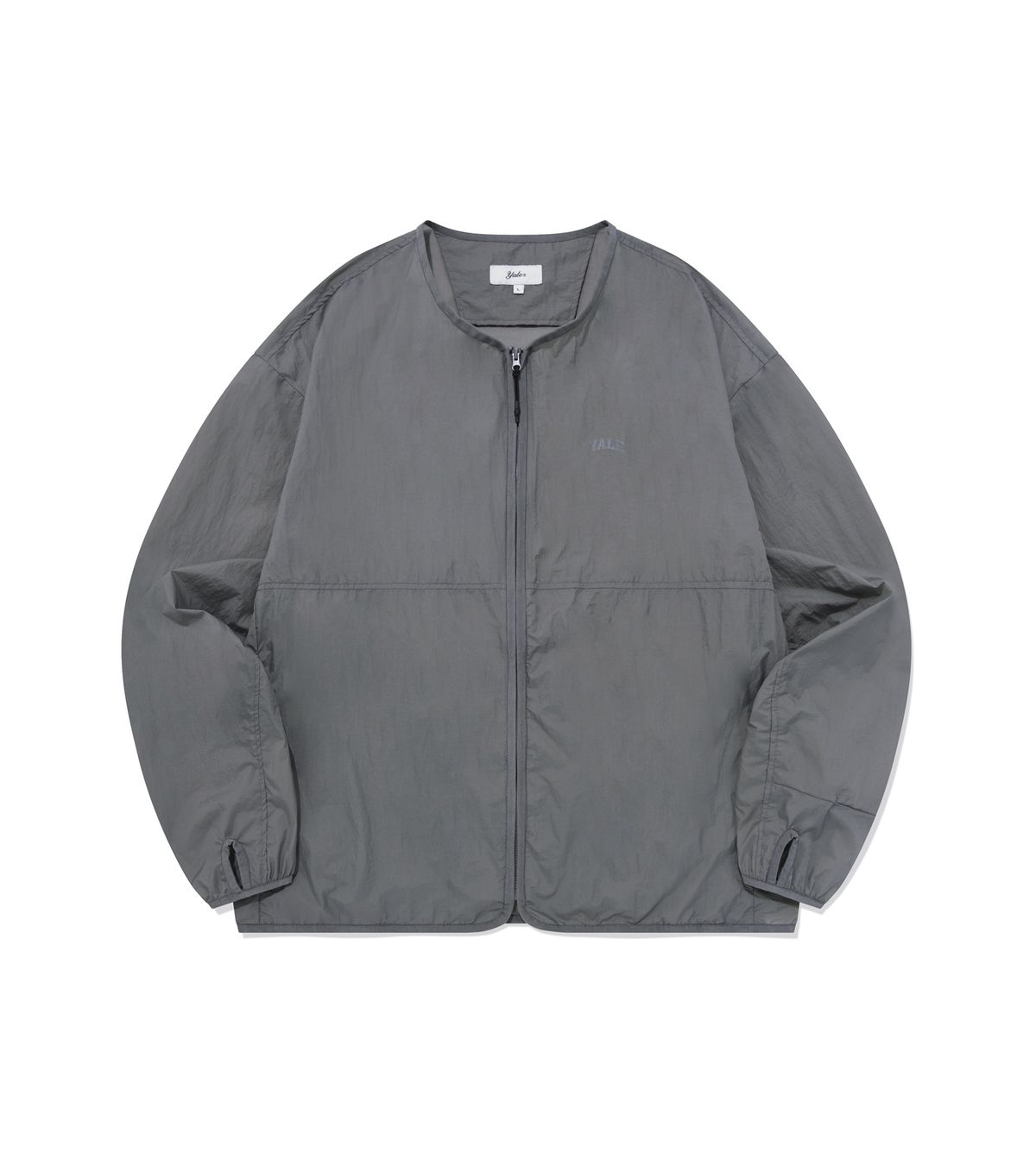 예일(YALE) [ONEMILE WEAR] 컴포트 배커플 노카라 자켓 그레이